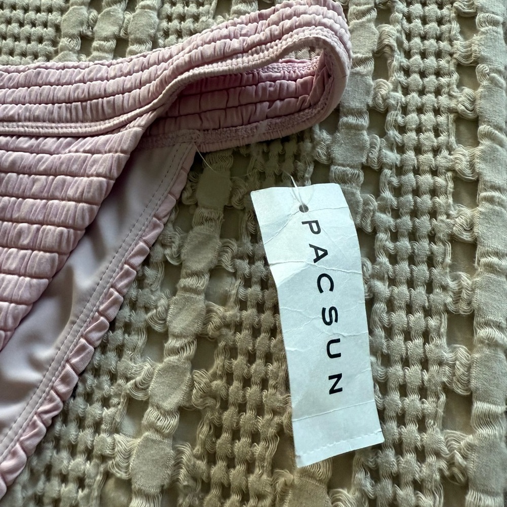 NEW PacSun Purple Textured‎ Bikini Bottom Size S - Picture 4 of 7